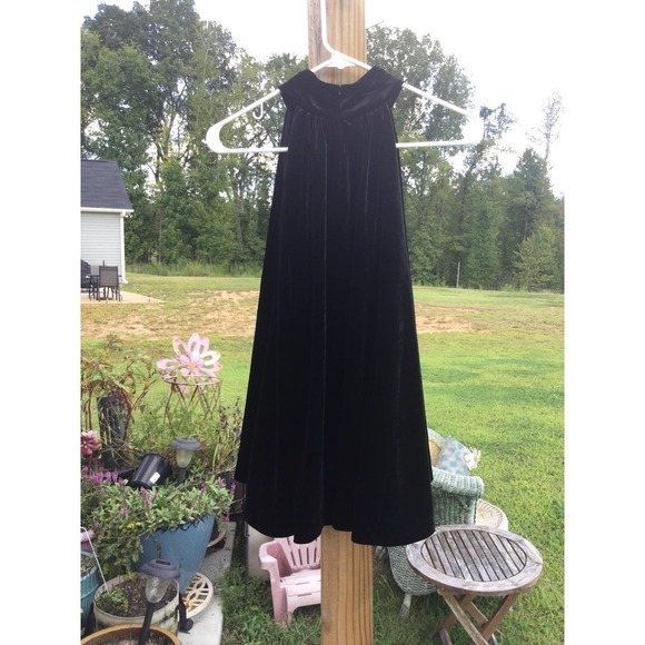 French connection womens turtleneck Bandana top size S NEW blouse velvet black - Picture 6 of 10